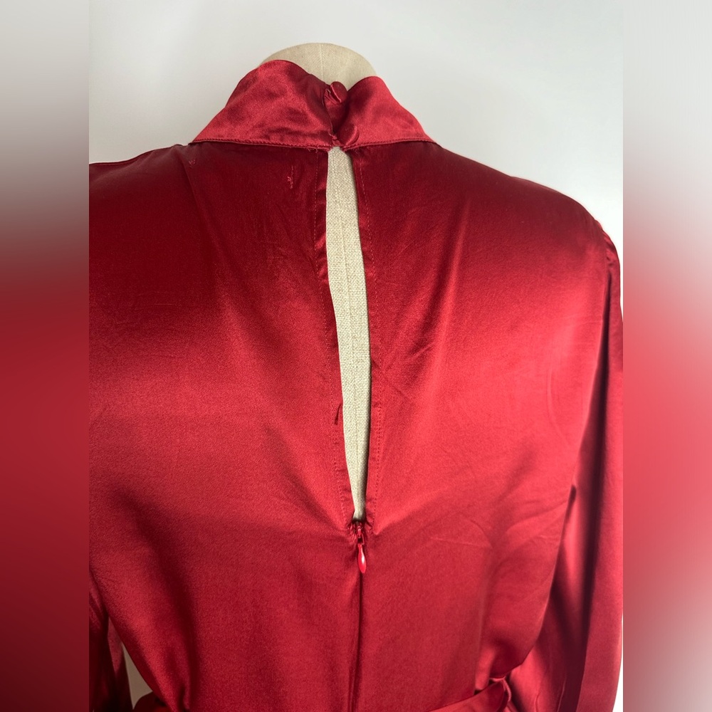 REFORMATION Josefine Dress Red - Picture 6 of 11